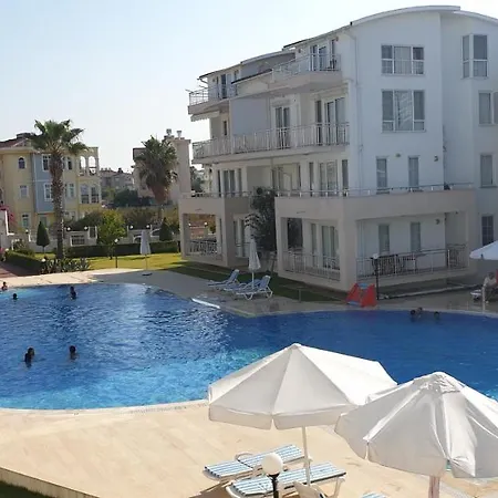 Antalya 1 Nirvana Club First Floor Two Bedrooms Pool View With Water Slide Close To Center *